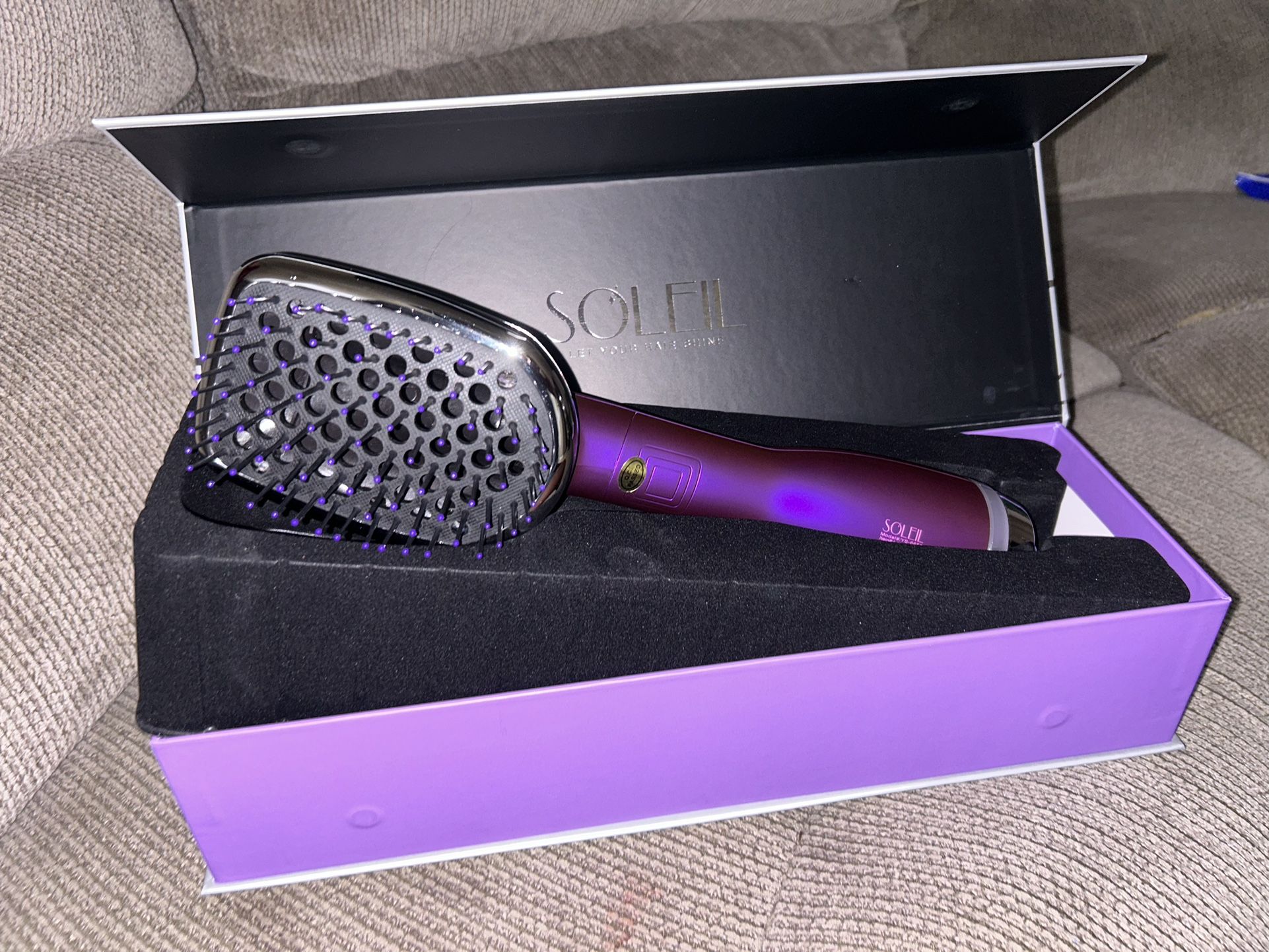 Soleil Blow Dryer Brush Straightener