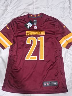 Nike NFL Washington Commanders #21 Jersey Size M