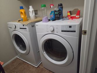 LG Front-Load Washer and Dryer Set
