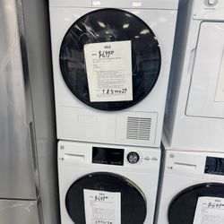 24” Stackable Washer And Ventless Dryer
