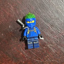 Ninjago Jay FS with 4 Spinjitzu Spinners