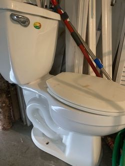 White Two-Piece Toilet