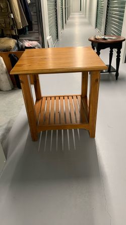 Square Wooden Table