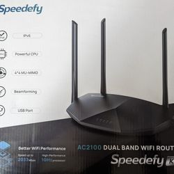Wifi Router Speedefy K8 AC2100