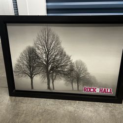 Winter Trees I Framed Art Print By Ilona Wellman Vintage 2006 Rock And Roll Hall Of Fame Sticker 