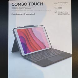 Logitech Combo Touch iPad 7&8 Cover / Keyboard 