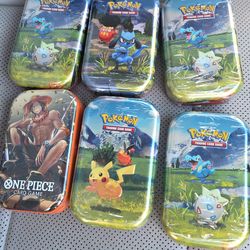 Pokemon TINS/One Piece