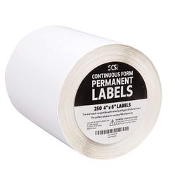 Thermal Shipping Label Roll - 250 - 4 x 6 