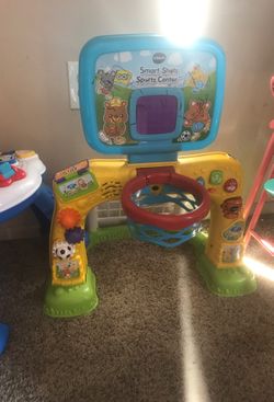 Basketball and soccer toy