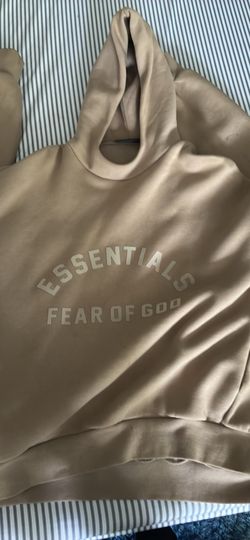 Fear of god essential hoodie size large