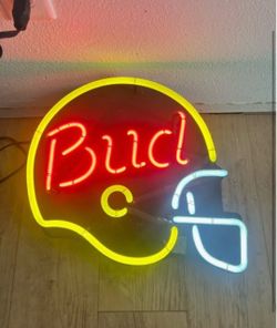 Bud Helmet Neon light