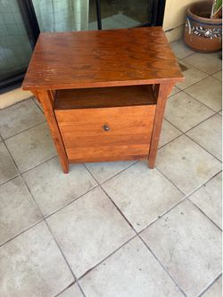 Solid Wood Lateral File Cabinet / Printer Stand – 24” x 24”