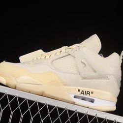 Jordan 4 Off White Sail 65