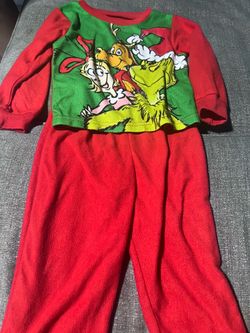 The Grinch Pj'S Size 3t