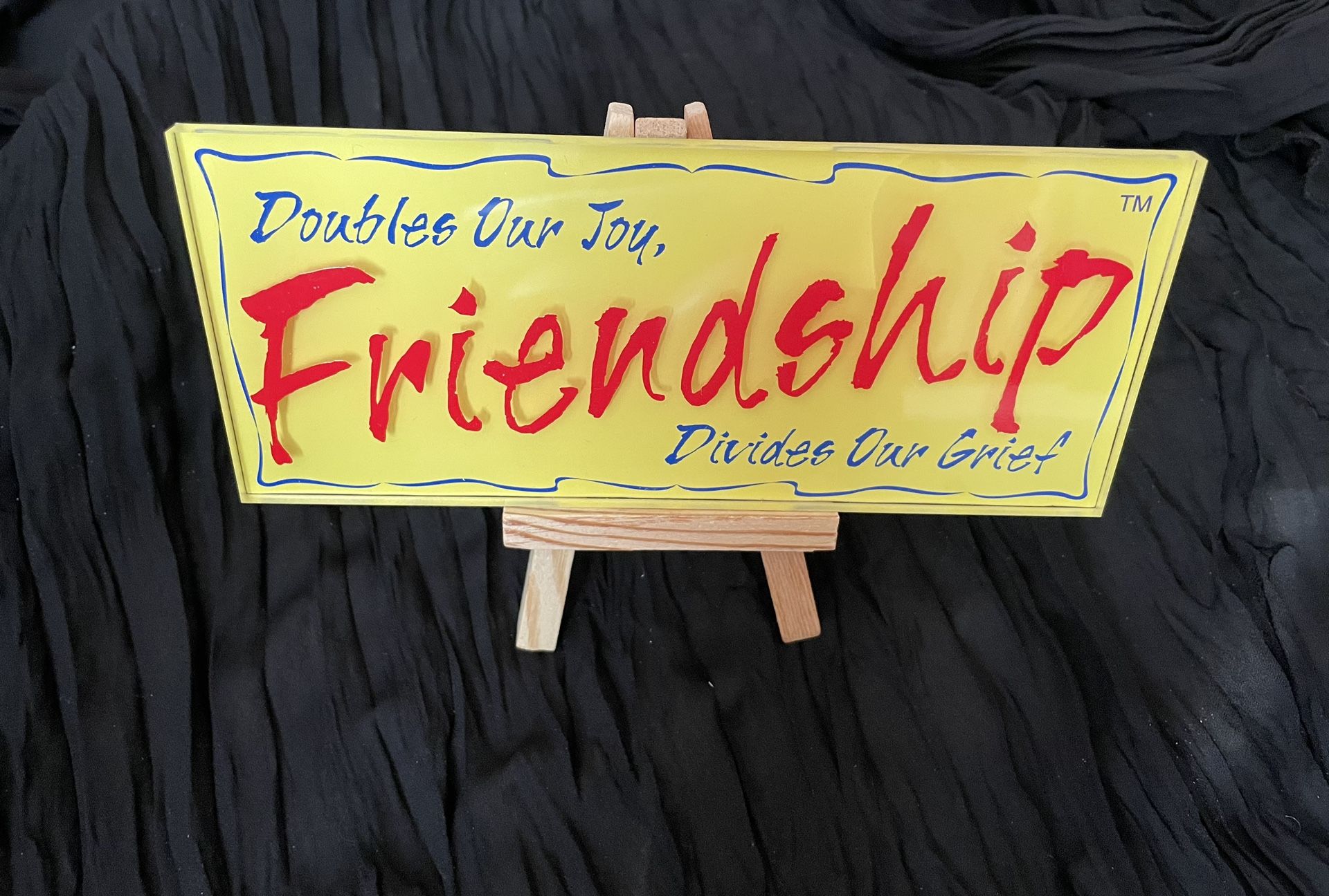Friendship Plaque