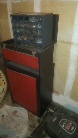 Used tool box