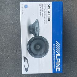BRAND NEW 2-way Alpine SPE-6000 (car speaker)