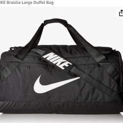 Nike Brasilia  2 Large Duffle Bags & 1 Medium Black 