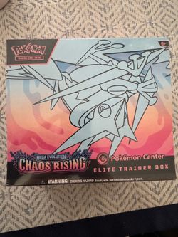 Pokemon Center Chaos Rising ETB