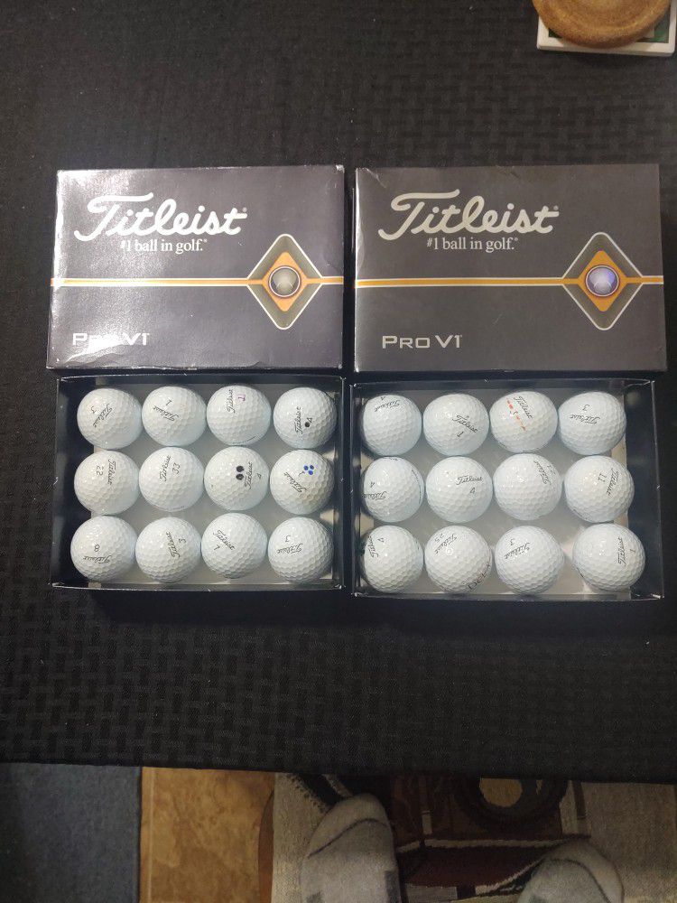 Titleist ProV1 Golf Balls 