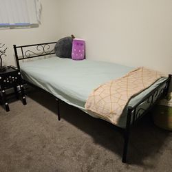 Twin Bed Frame And Mattress 