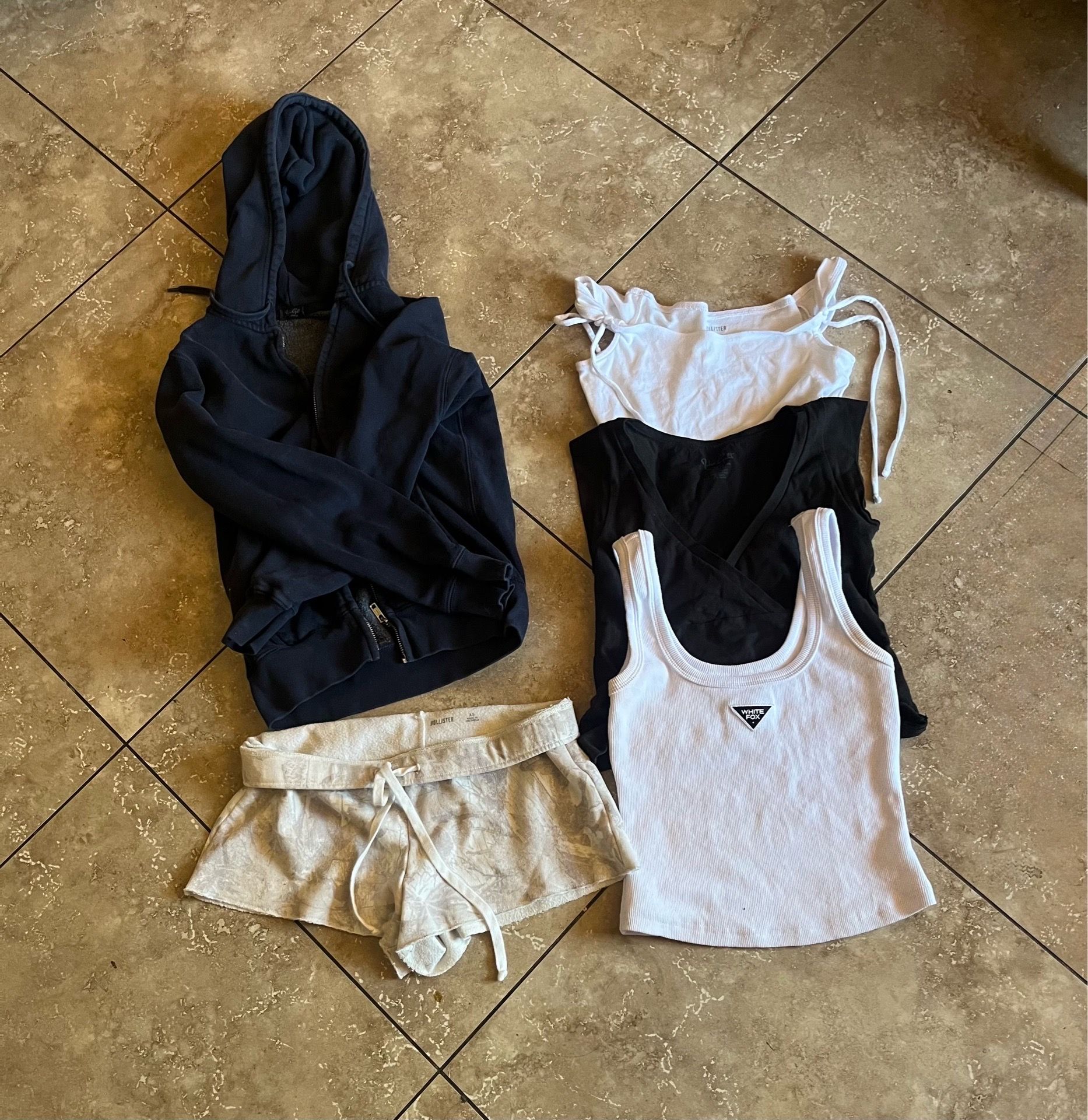 Brandy Melville/Hollister/White Fox Clothing Bundle