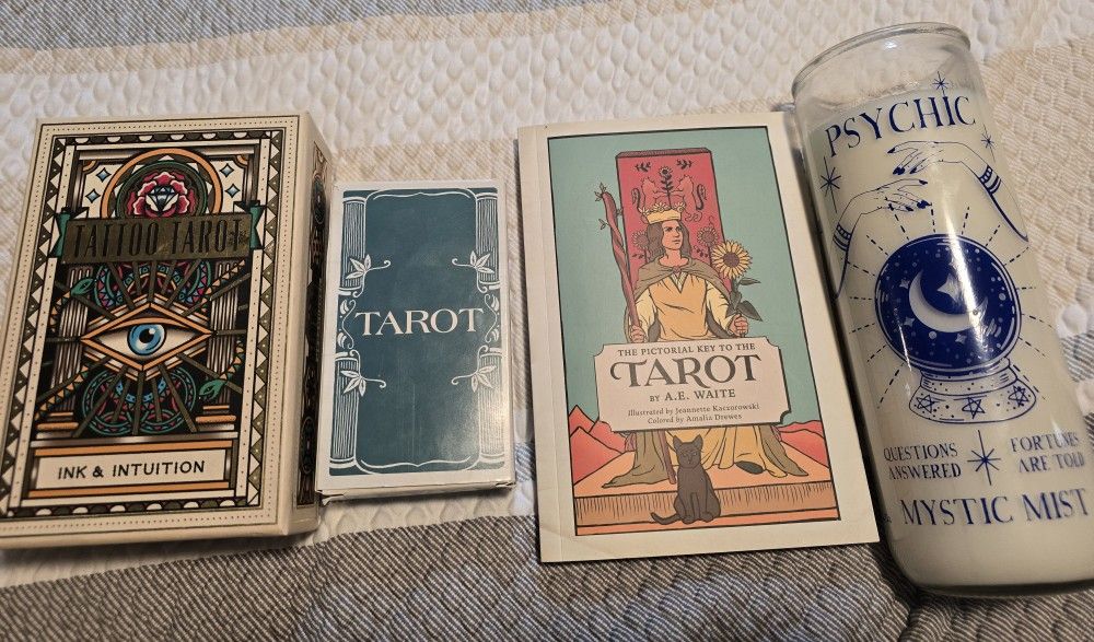 Ywo Decks Tarot Cards, Tarot Book, New Candle