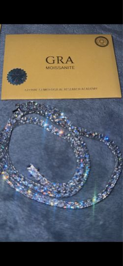 Moissanite Tennis Chain