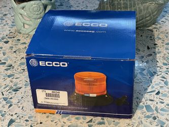 ECCO 7945A-VM Beacon Light, Amber, Flashing Light Construction Light