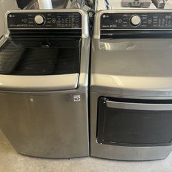 LG Washer And LG Electric Dryer