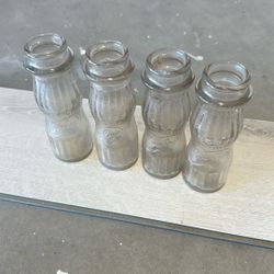 4 Old Bireleys Soda Bottles