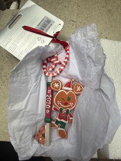 Disney sketchbook key ornament