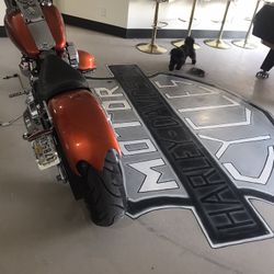 2004 Harley Soft tail  Custom Extra Black Tank And Fender Set Up Custom All The Way 