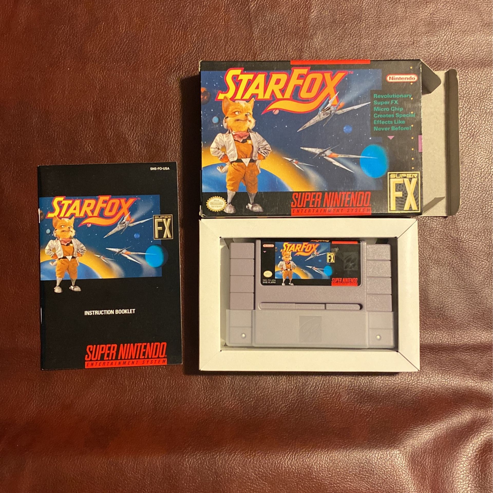 Star fox - super Nintendo 