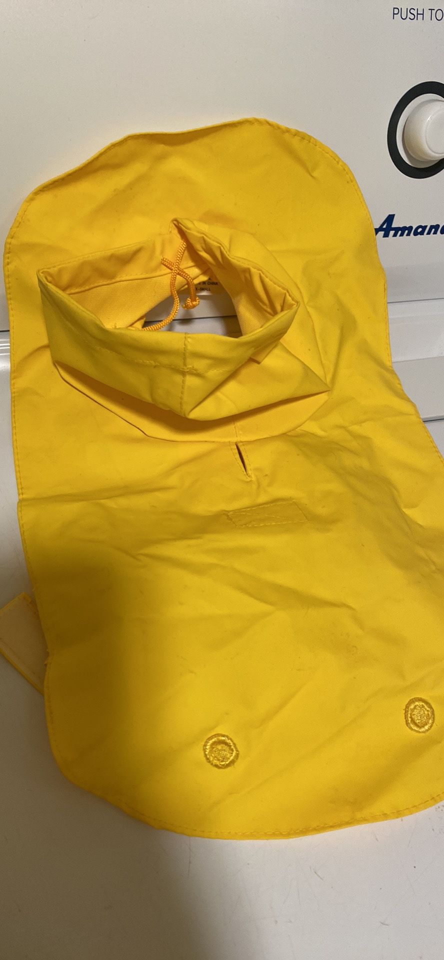 Small dog raincoat