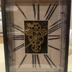 Vintage Gear Wall Clock