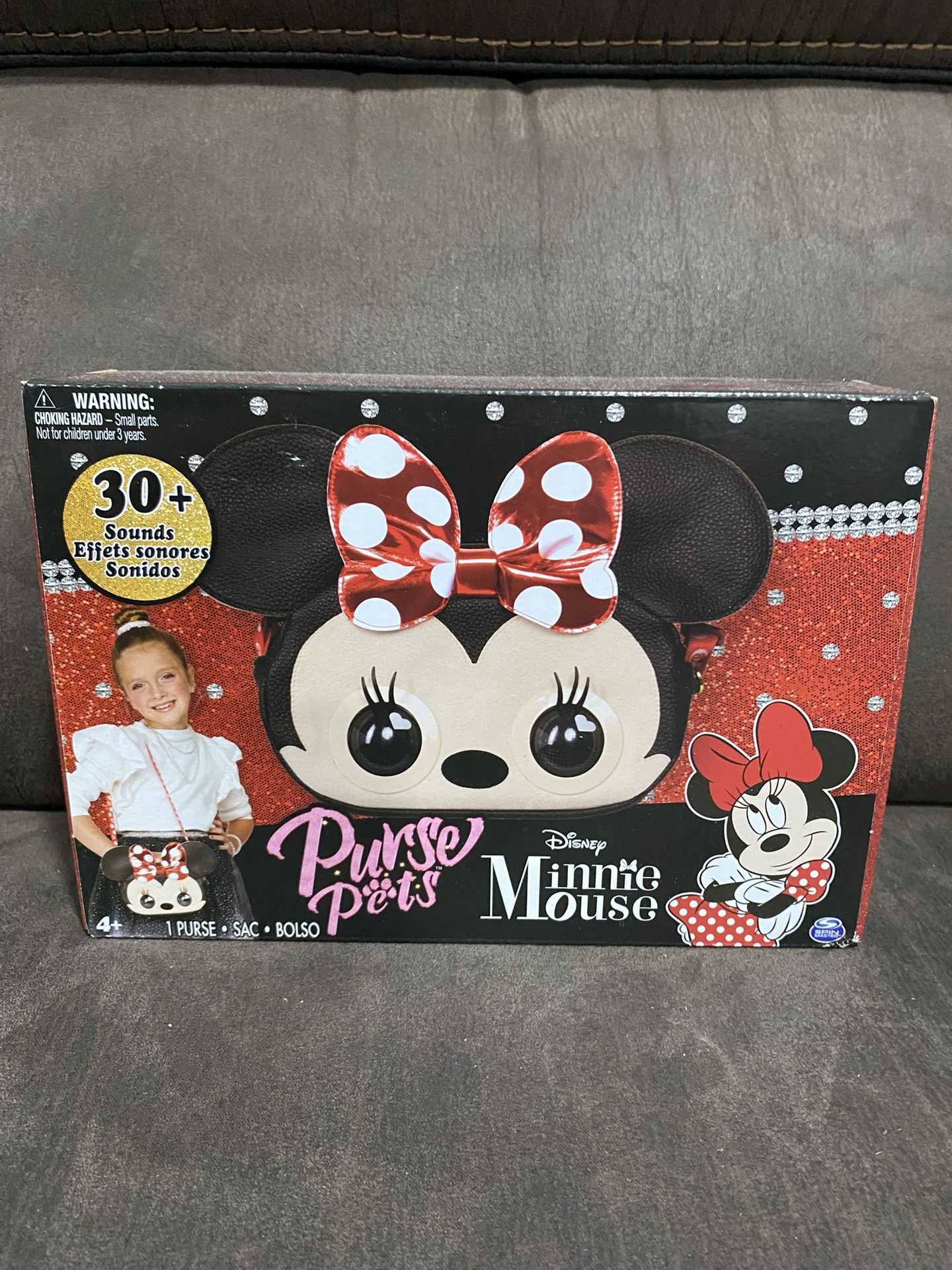 $25- Christmas Toys Disney Minnie Mouse Purse Pets 