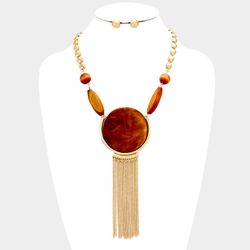Tassel Fringe Necklace