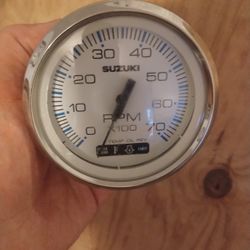 Suzuki Boat Rpm Gauge 