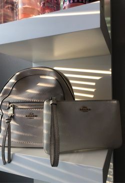 Coach purse and wallet