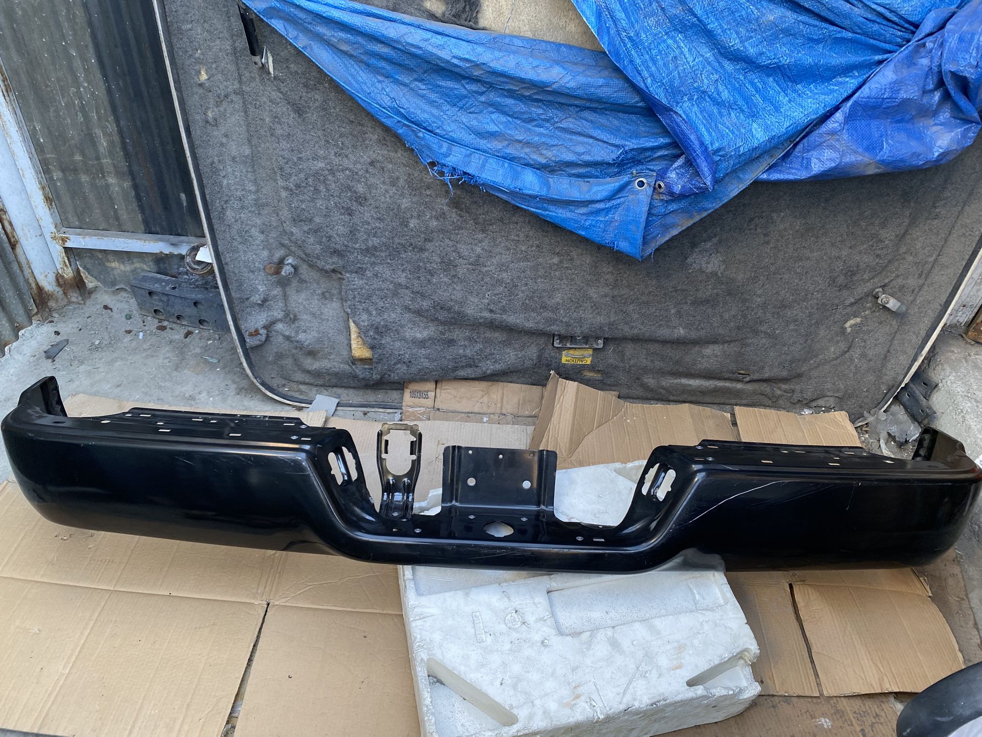 Dodge Ram Rear Bumper 09to18 Single Exaust Factory Oem