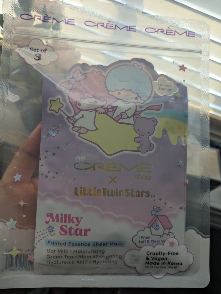 The Creme Shop x Little Twin Stars Face Mask
