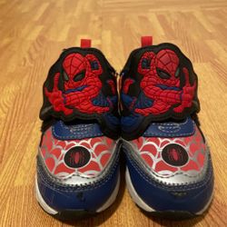 SpiderMan Light Up Shoes