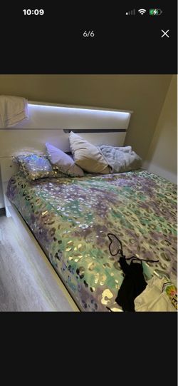 Light up bed moving sale