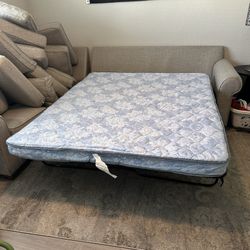 Sectional Couch with pull Out Queen Bed