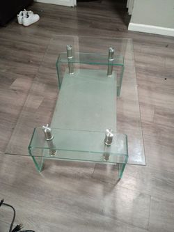 Glass table