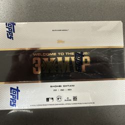 2025 Topps Welcome to the Club: 3X MVP Shohei Ohtani Hobby Box Factory Sealed