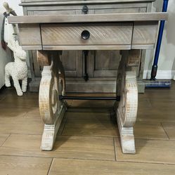 Farm house end table