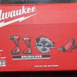 Milwaukee 4 Tool Combo Kit