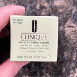 NEW CLINIQUE SMART CLINICAL REPAIR WRINKLE CORRECTING CREAM $7!